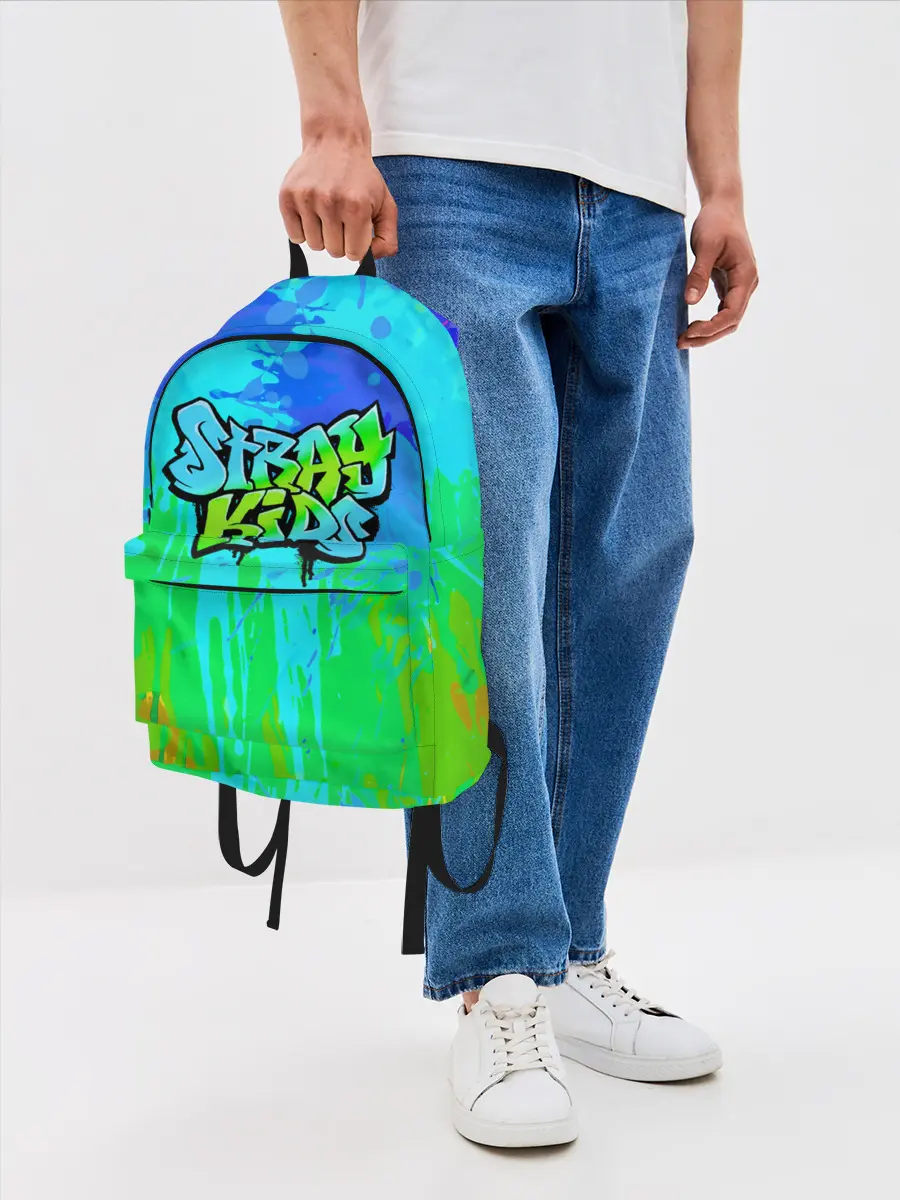 Рюкзак джинсовый / Stray Kids