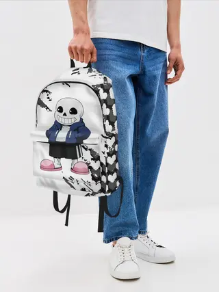 Рюкзак джинсовый / UNDERTALE