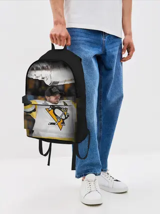 Рюкзак джинсовый / Евгений Малкин