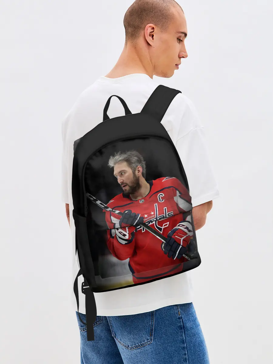 Рюкзак джинсовый / Александр Овечкин