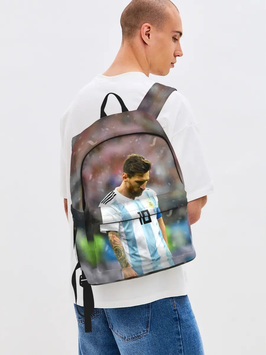 Рюкзак джинсовый / Месси Аргентина