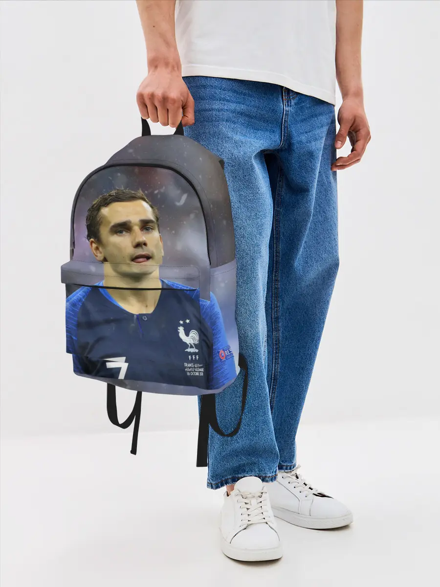 Рюкзак джинсовый / Антуан Гризманн