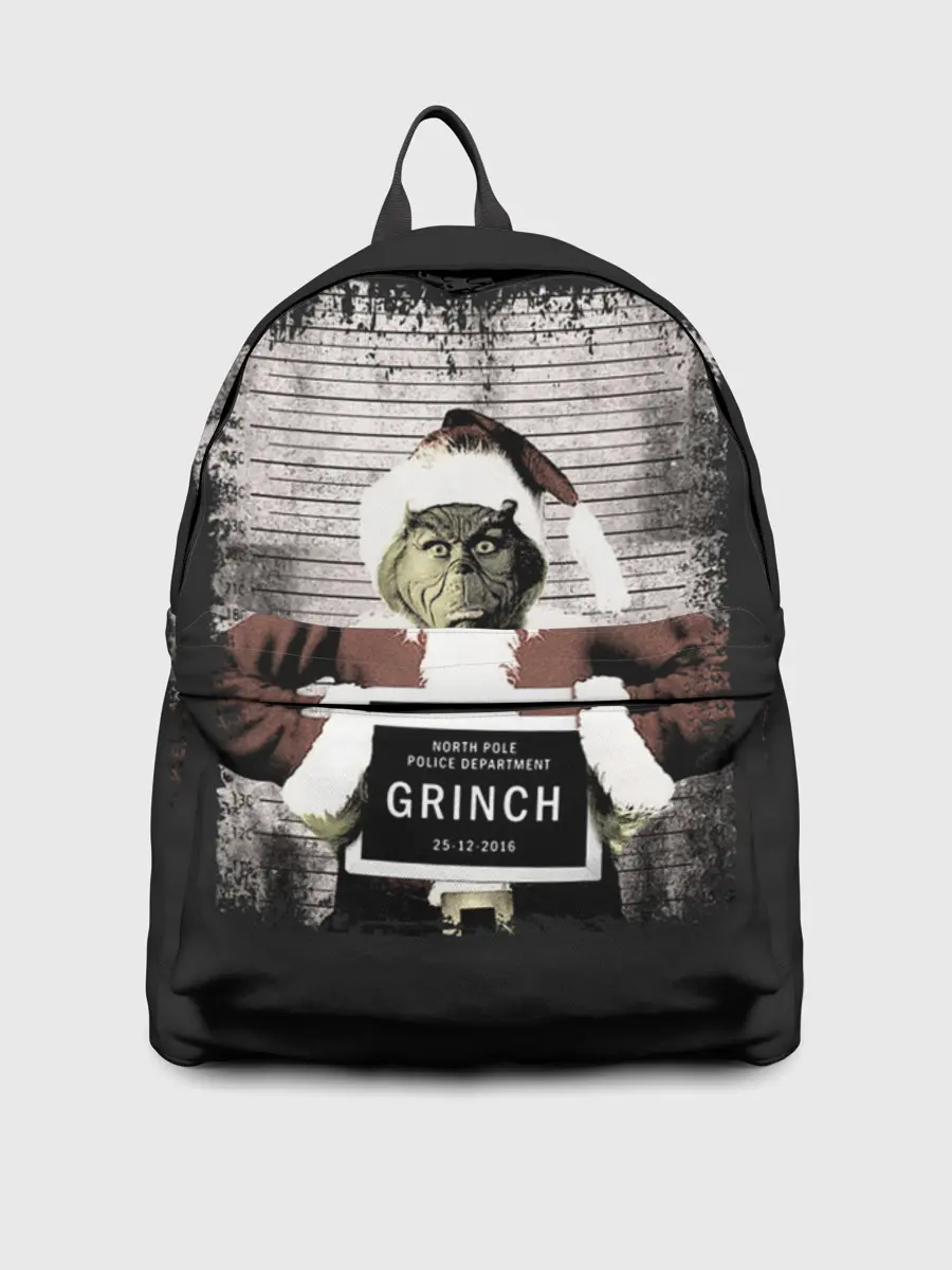 Рюкзак джинсовый / Гринч