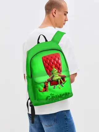 Рюкзак джинсовый / The Grinch