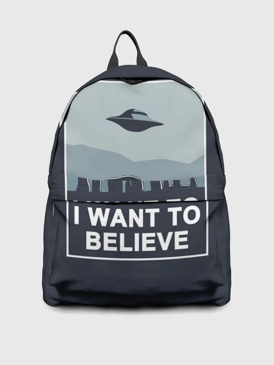 Рюкзак джинсовый / I want to believe