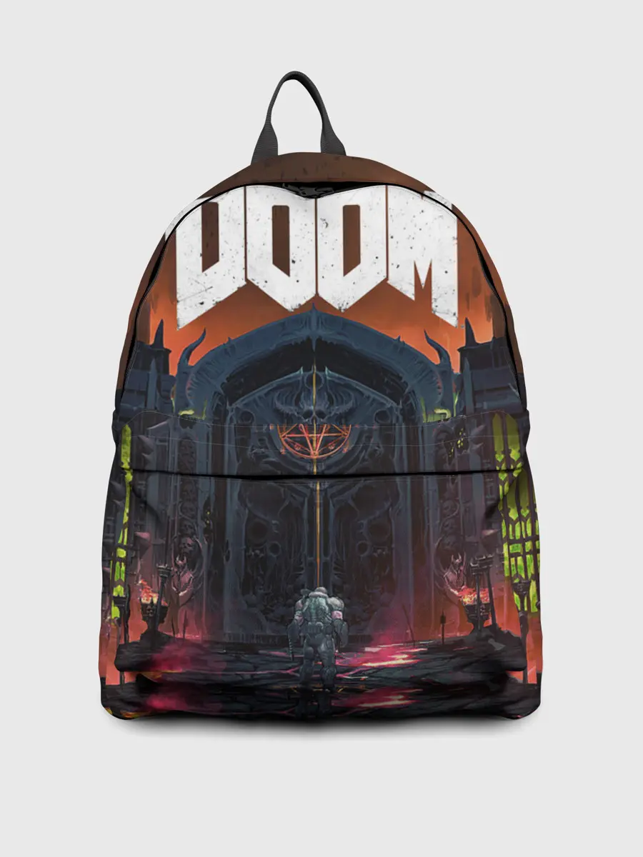 Рюкзак джинсовый / DOOM - Hellgate