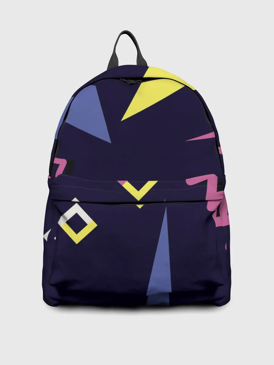 Рюкзак джинсовый / Танец геометрии