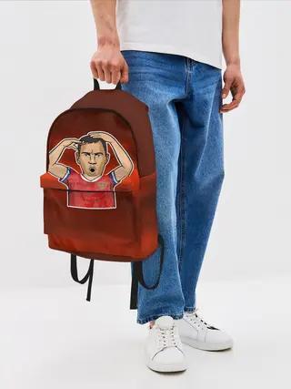 Рюкзак джинсовый / Дзюба Russia edition