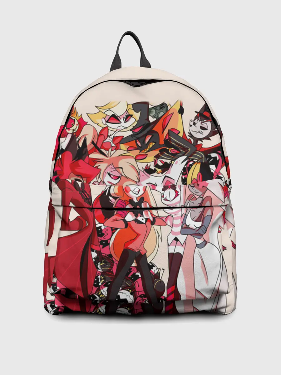 Рюкзак джинсовый / ОТЕЛЬ ХАЗБИН ПЕРСОНАЖИ