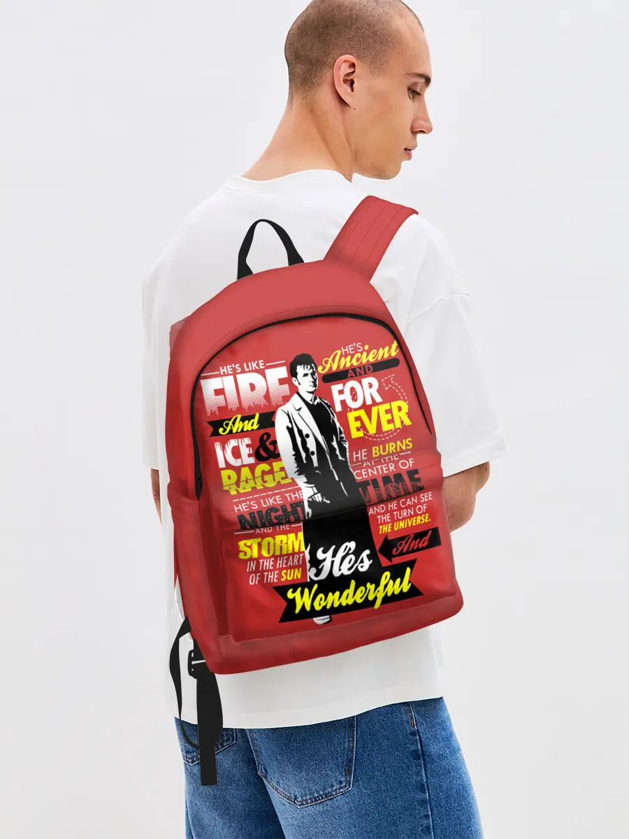 Рюкзак джинсовый / Doctor Who