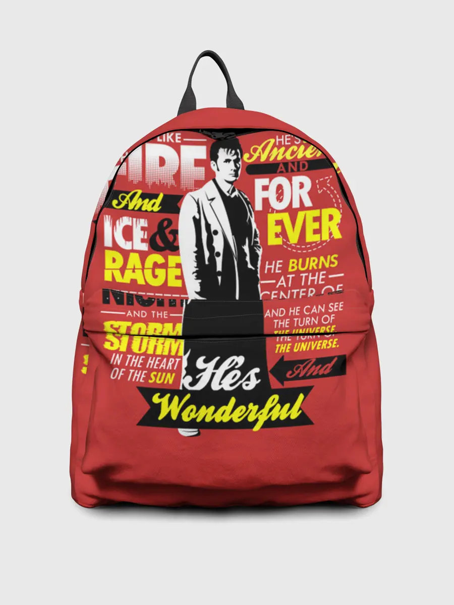 Рюкзак джинсовый / Doctor Who