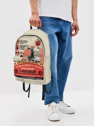 Рюкзак джинсовый / Doctor Who