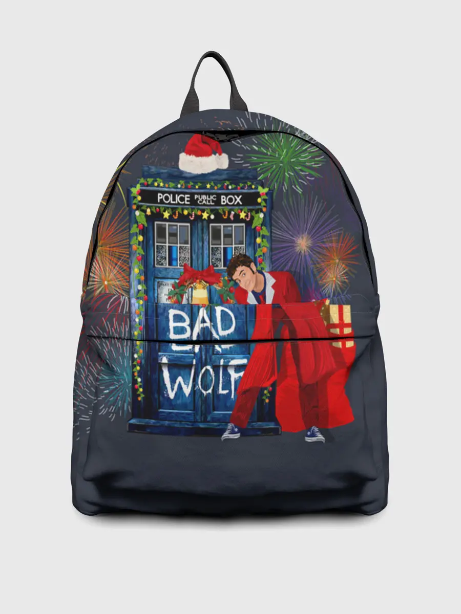 Рюкзак джинсовый / Doctor Who