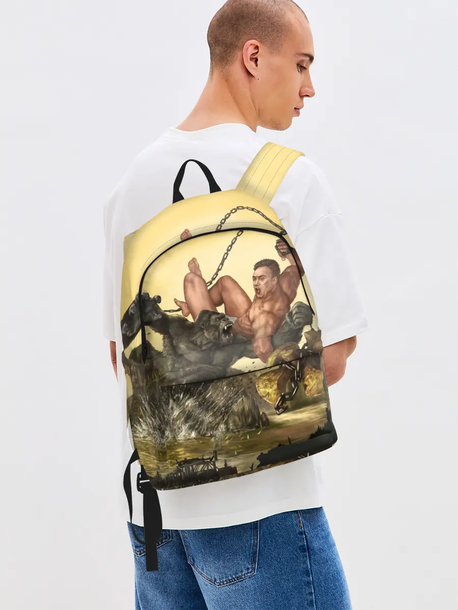 Рюкзак джинсовый / Aniki Fight Art