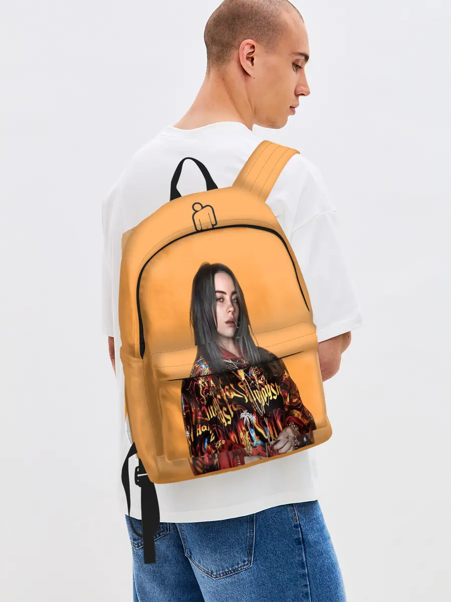 Рюкзак джинсовый / Billie eilish