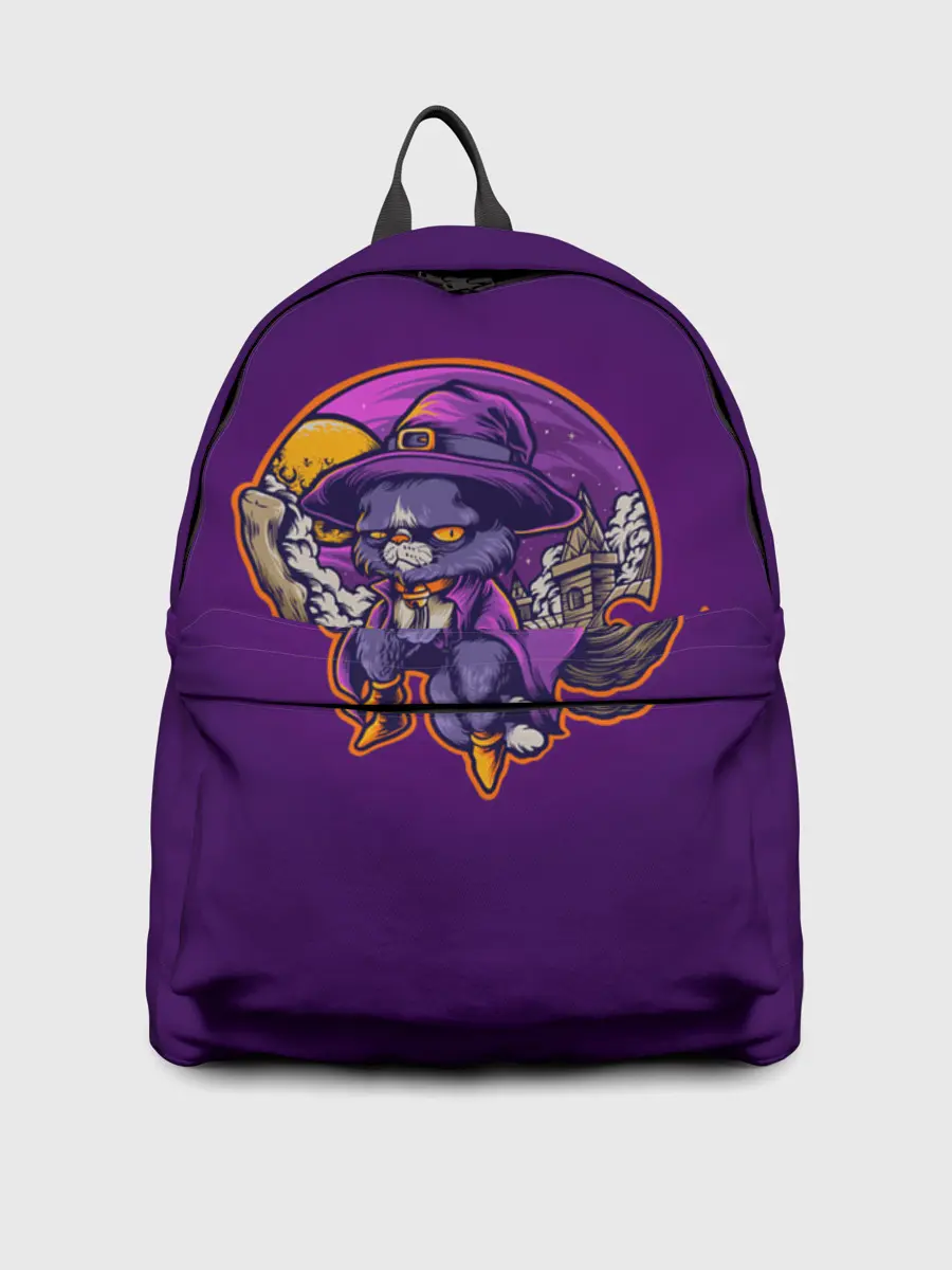 Рюкзак джинсовый / Кот