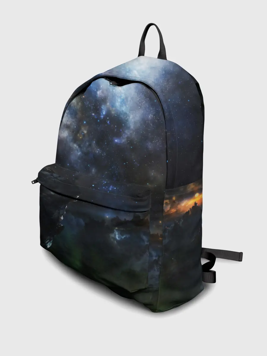 Рюкзак джинсовый / Космос