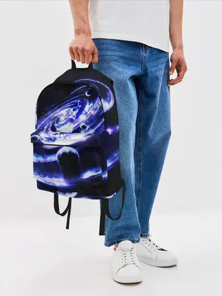 Рюкзак джинсовый / GALAXY