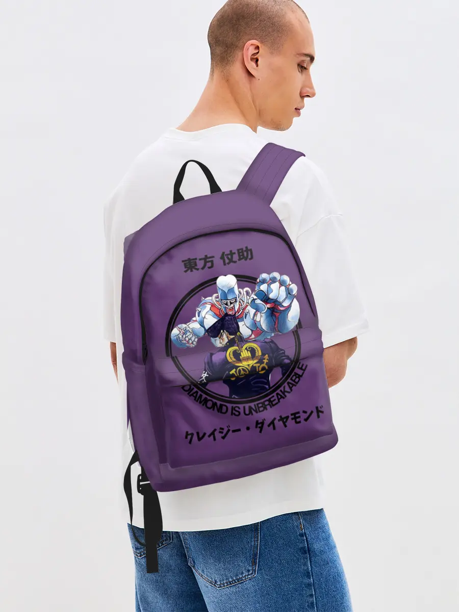 Рюкзак джинсовый / Приключения ДжоДжо