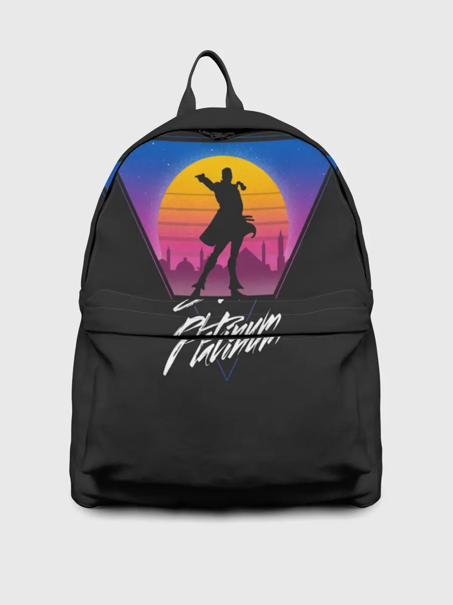 Рюкзак джинсовый / Приключения ДжоДжо