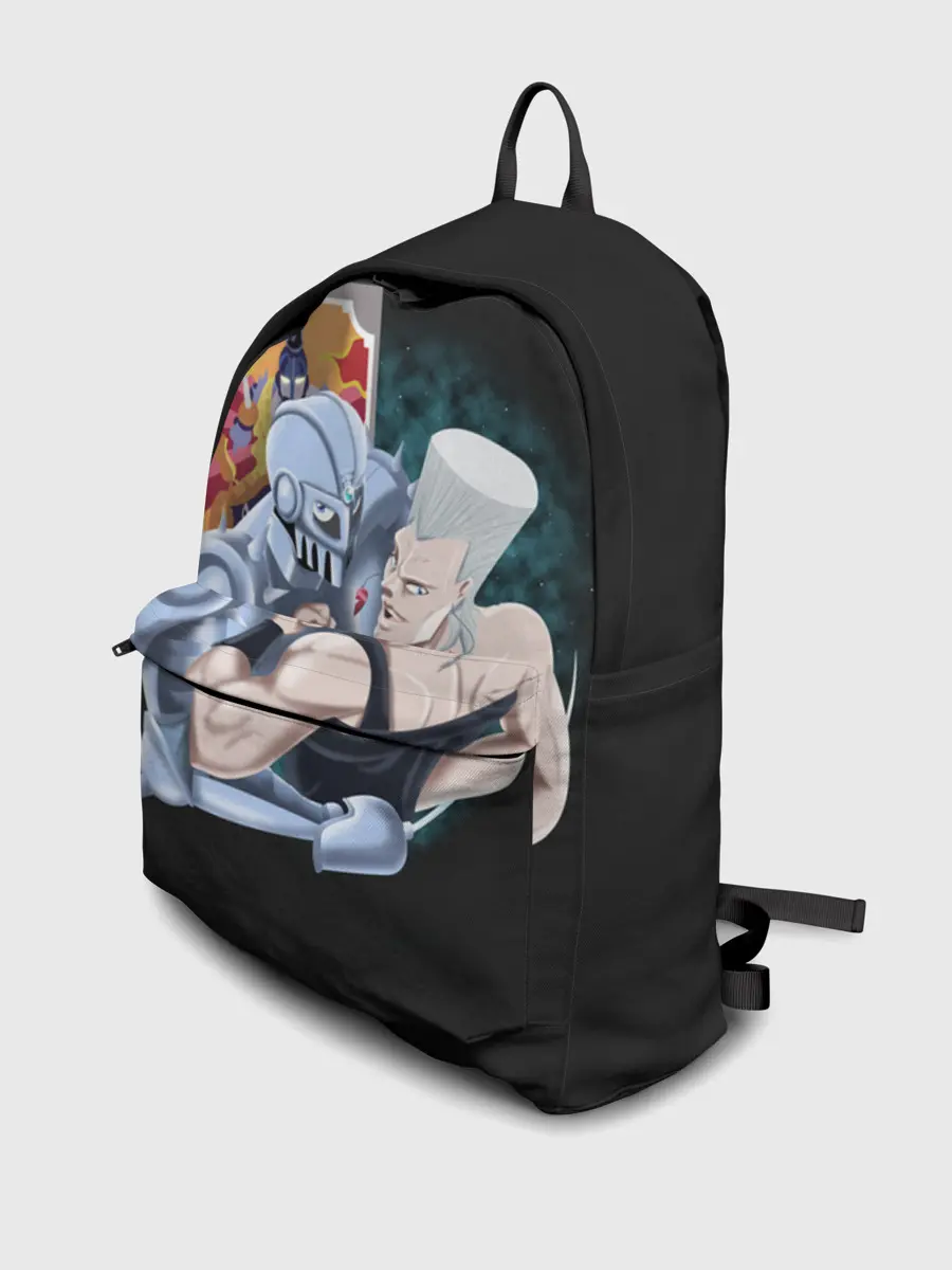 Рюкзак джинсовый / Приключения ДжоДжо