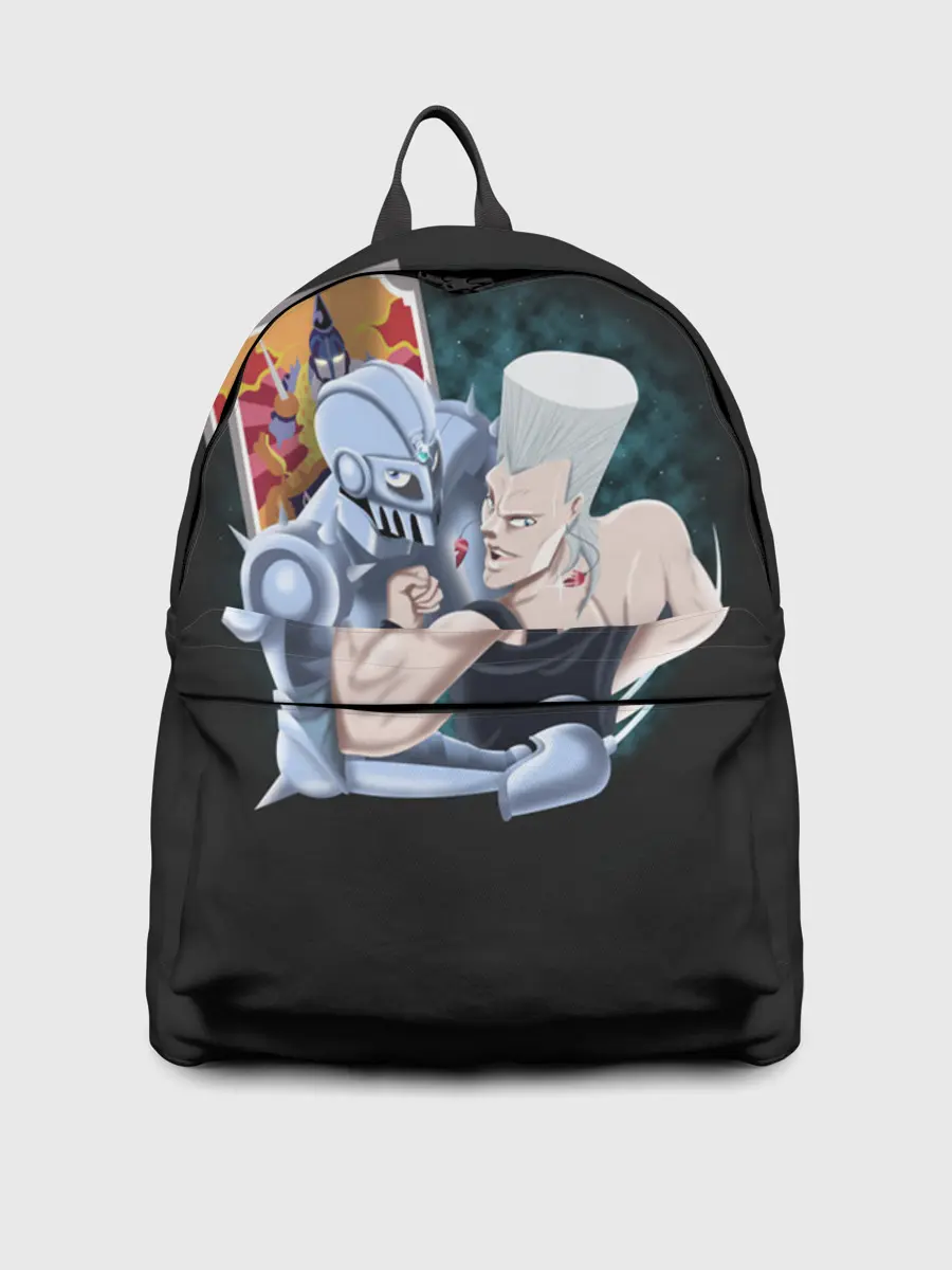 Рюкзак джинсовый / Приключения ДжоДжо