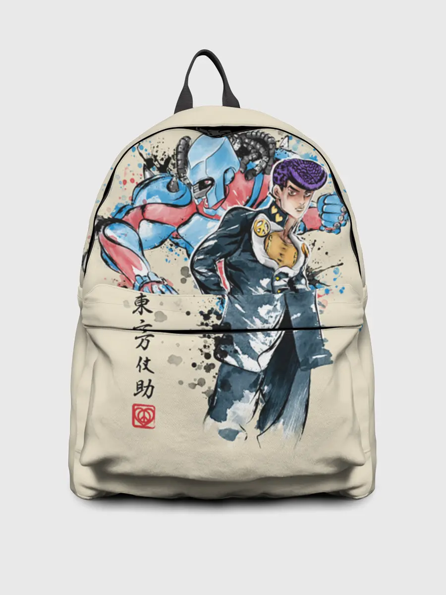 Рюкзак джинсовый / Приключения ДжоДжо