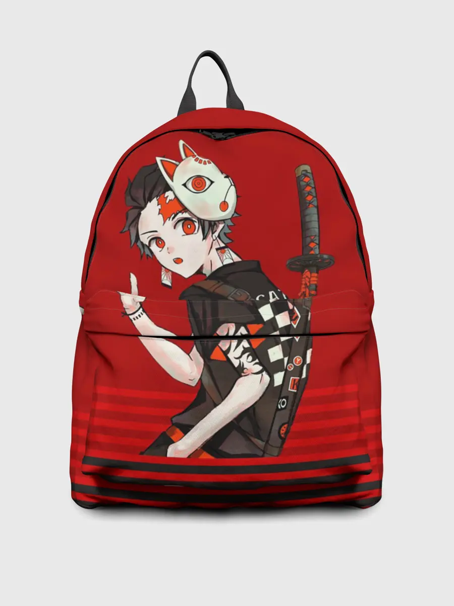 Рюкзак джинсовый / Kimetsu no Yaiba