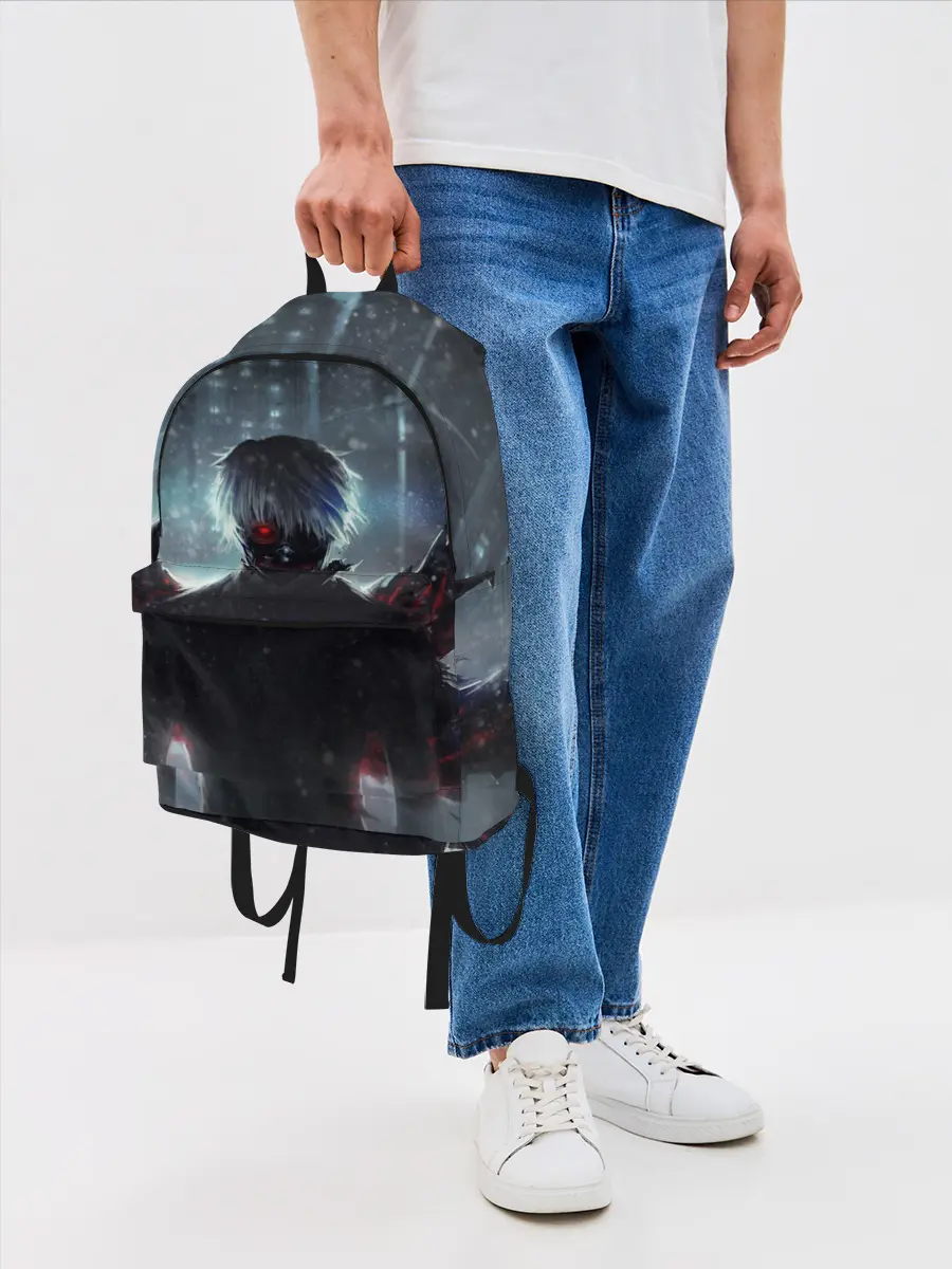 Рюкзак джинсовый / Токийский Гуль