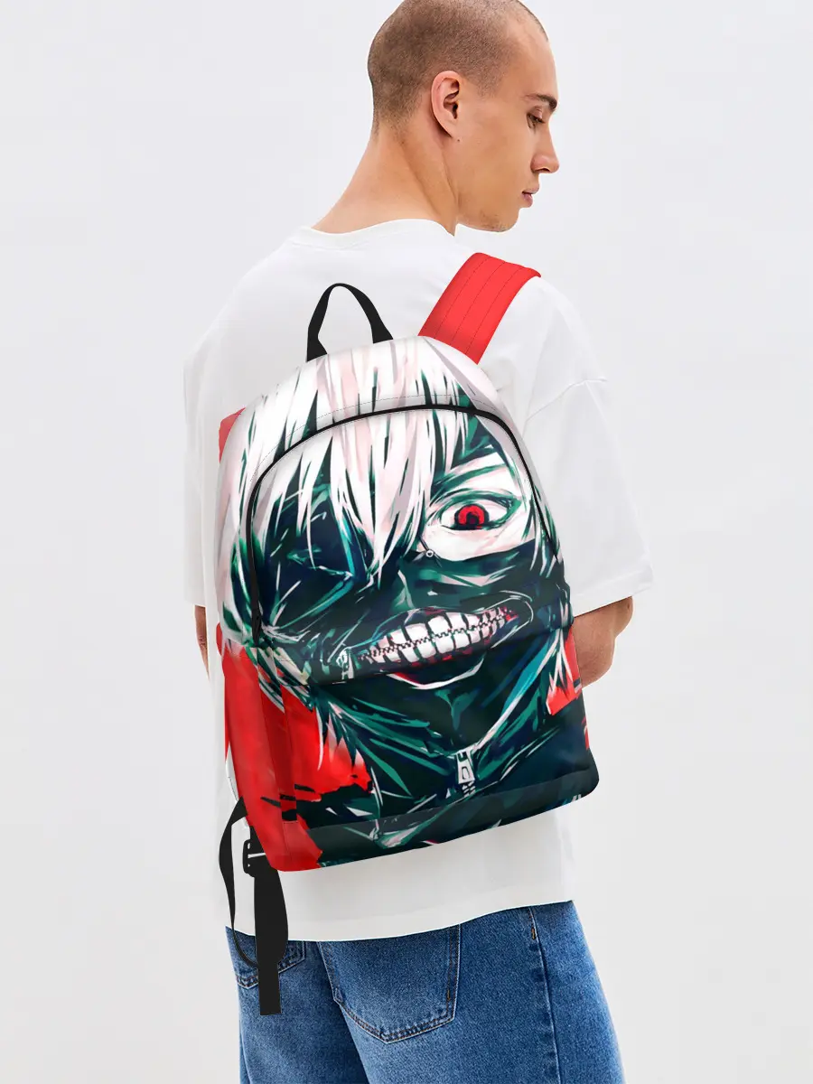 Рюкзак джинсовый / Токийский Гуль