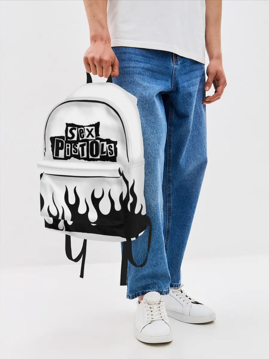 Рюкзак джинсовый / Sex Pistols