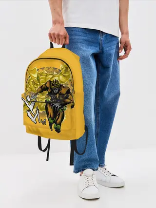 Рюкзак джинсовый / Приключения ДжоДжо