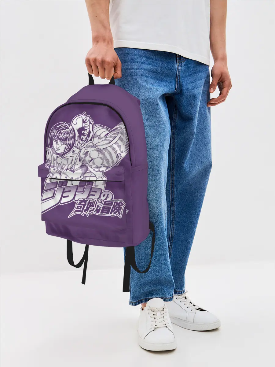 Рюкзак джинсовый / JoJo Bizarre Adventure