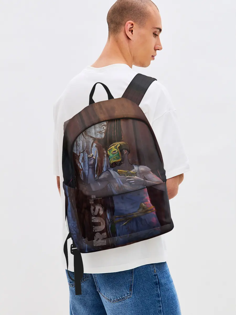 Рюкзак джинсовый / Keep out