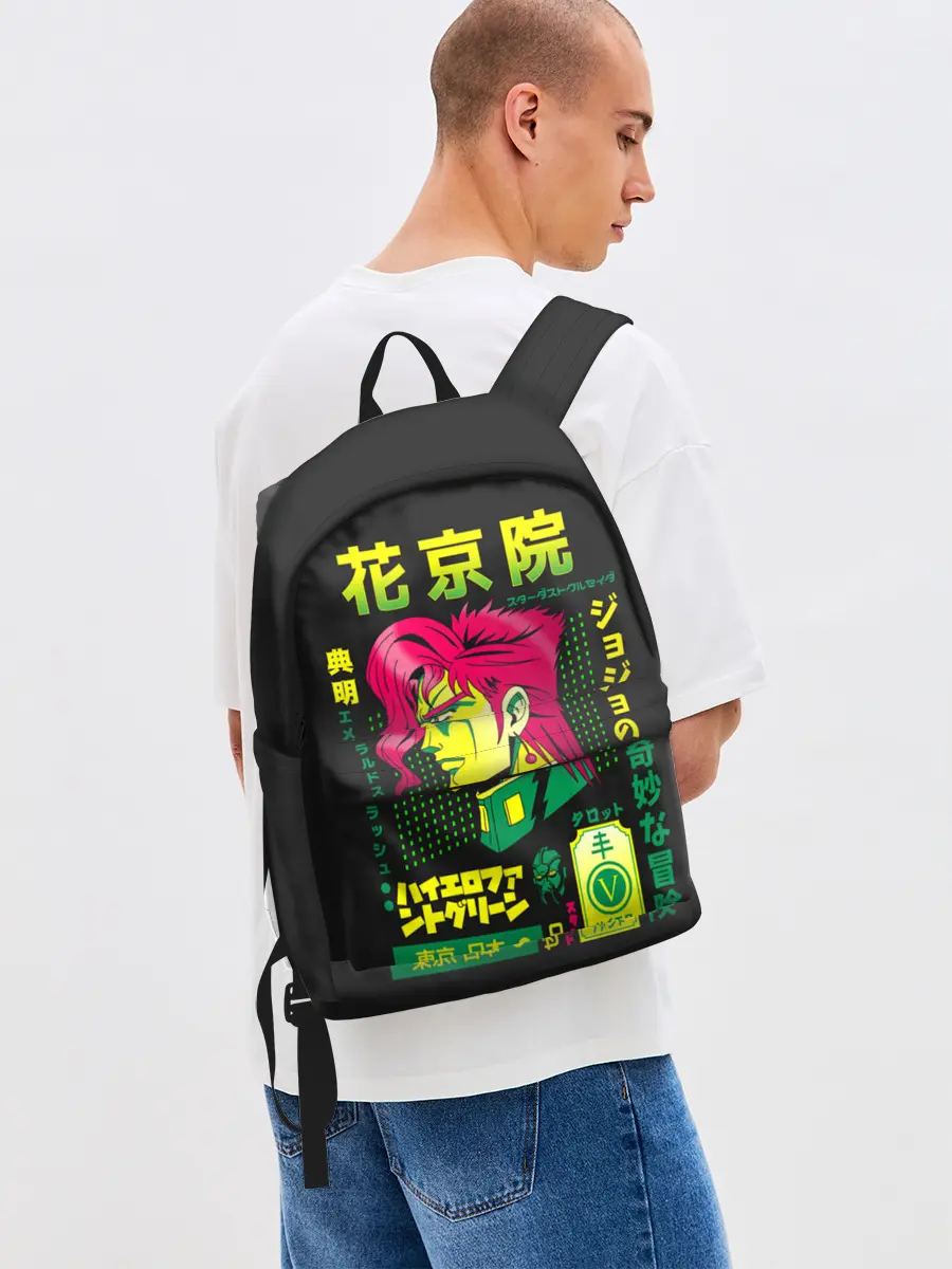 Рюкзак джинсовый / Приключения ДжоДжо