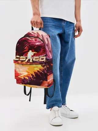 Рюкзак джинсовый / CS GO