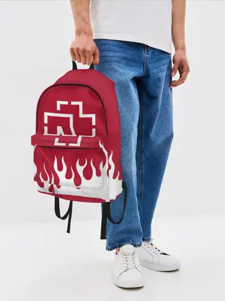 Рюкзак джинсовый / Rammstein