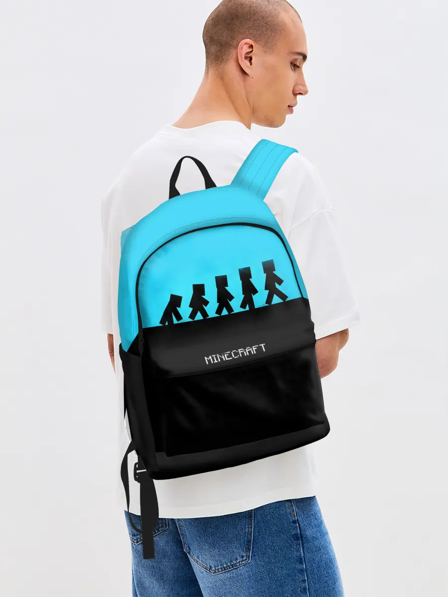 Рюкзак джинсовый / MINECRAFT