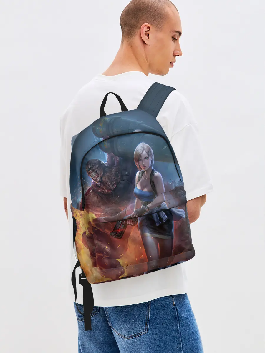 Рюкзак джинсовый / RESIDENT EVIL | ОБИТЕЛЬ ЗЛА