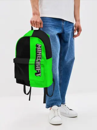 Рюкзак джинсовый / Minecraft