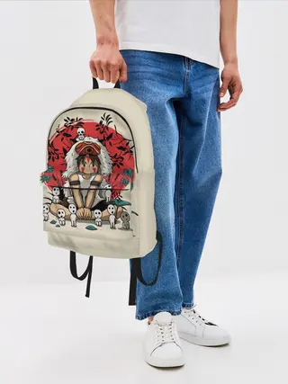 Рюкзак джинсовый / Princess Mononoke
