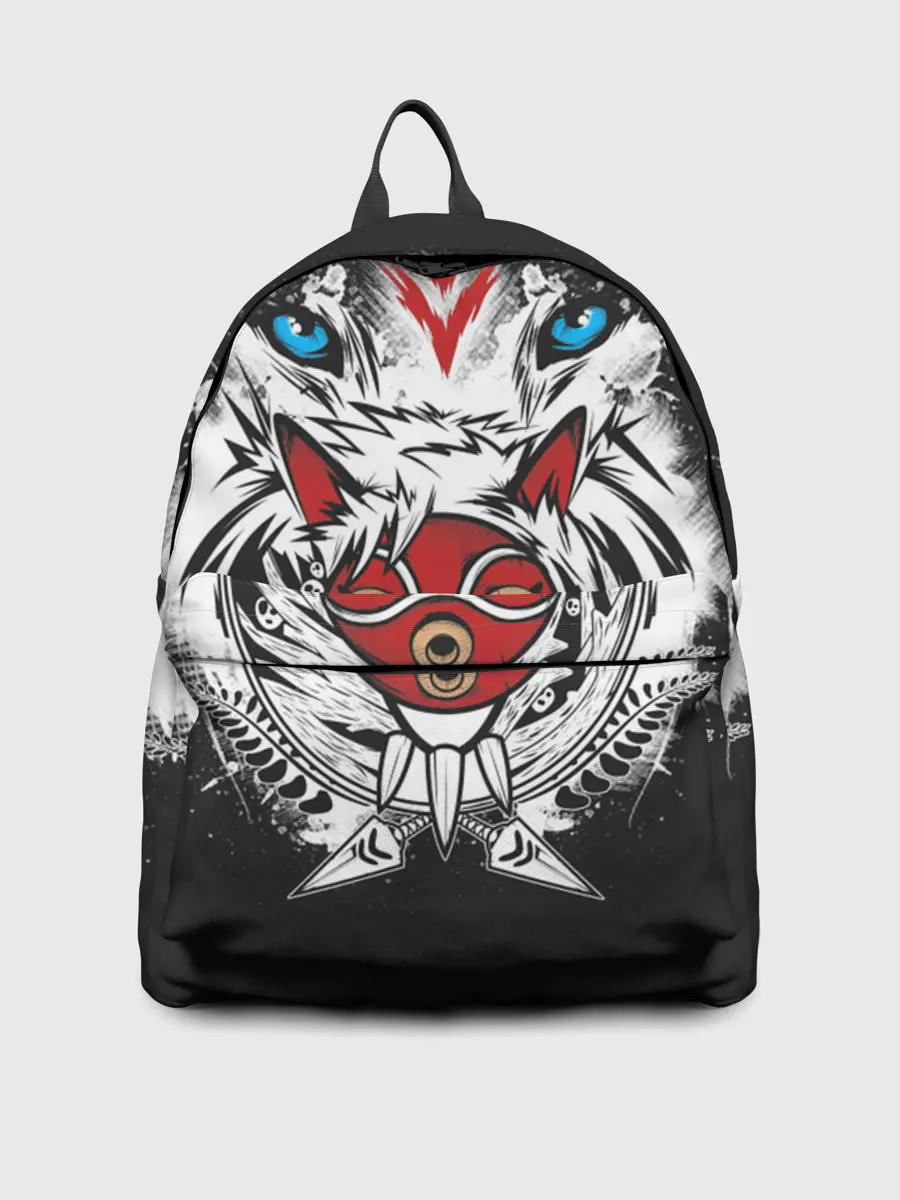 Рюкзак джинсовый / Принцесса Мононоке