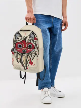 Рюкзак джинсовый / Princess Mononoke