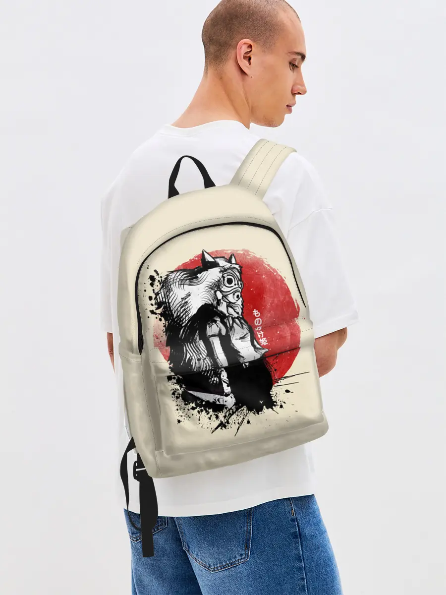 Рюкзак джинсовый / Принцесса Мононоке