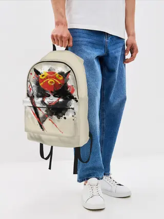 Рюкзак джинсовый / Princess Mononoke