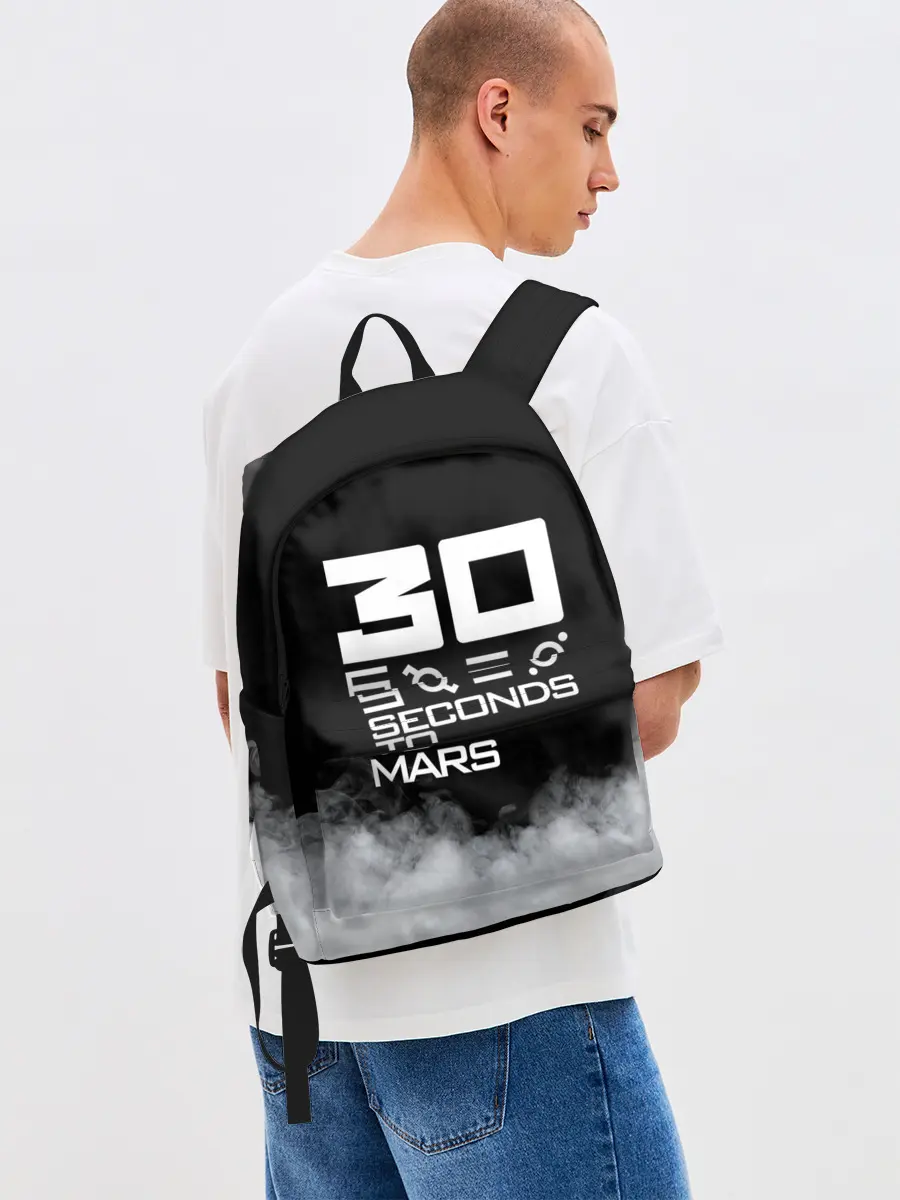 Рюкзак джинсовый / 30 Seconds To Mars