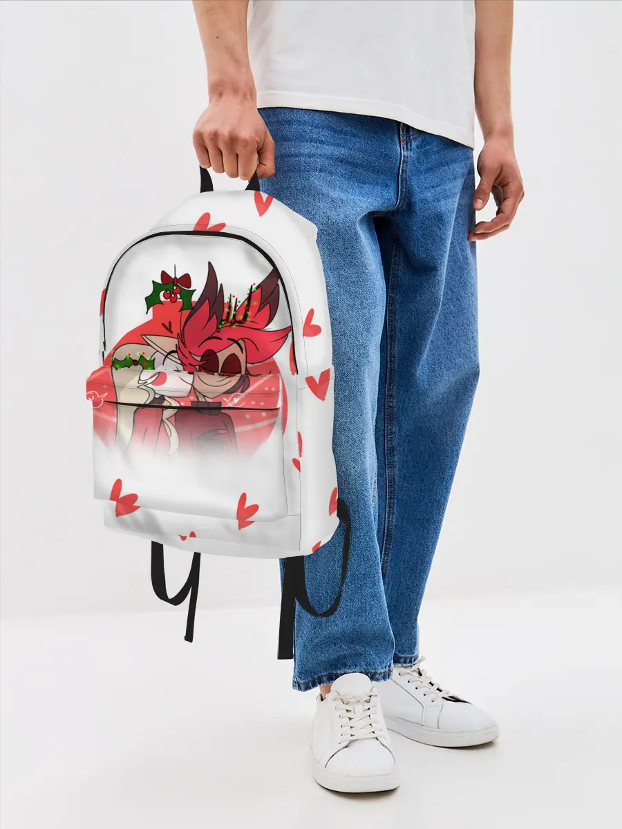 Рюкзак джинсовый / ОТЕЛЬ ХАЗБИН НОВОГОДНИЙ