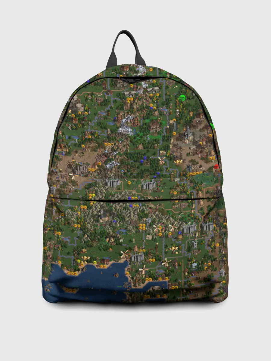 Рюкзак джинсовый / Карта в Heroes 3