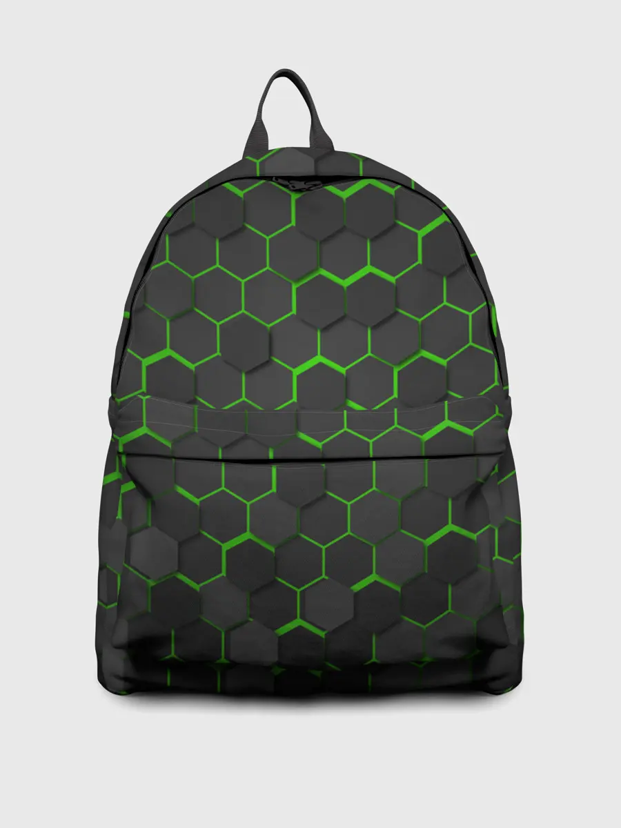 Рюкзак джинсовый / OCTAGON зеленый