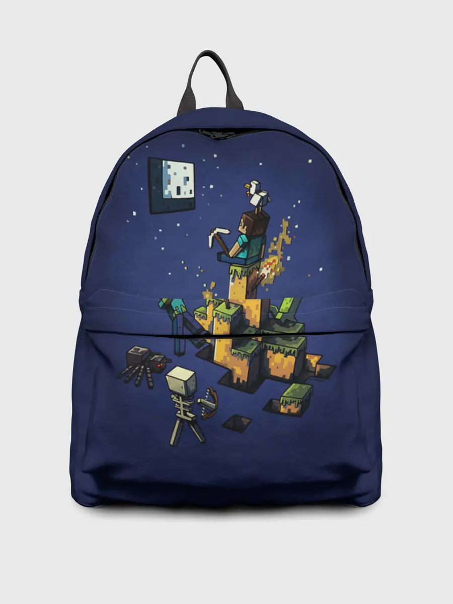 Рюкзак джинсовый / MINECRAFT